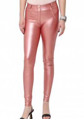 Freddy - Παντελόνι Δερμάτινο Freddy Wr.Up® Metallic Regular Rise - Super Skinny WRUP2RS925-P103 Γυναικείο