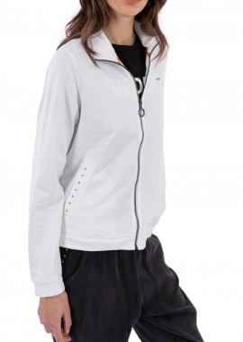 Freddy - Ζακέτα Freddy High Neck Mε Crystal Λεπτομέρειες S0WFNS4-W Γυναικείο