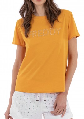 Freddy - Μπλούζα Κοντομάνικη Freddy Basic With Crystals S0WFNT4-Y99 Γυναικείο