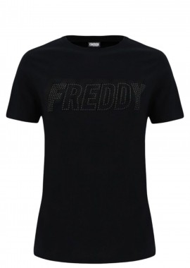 Freddy - Μπλούζα Κοντομάνικη Freddy Mε Λογότυπο Απο Τρουκς S0WFYT1-N0 Γυναικείο