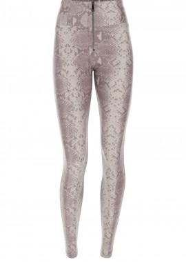 Freddy - Παντελόνι Δερμάτινο Freddy Faux Snake Print WRUP WRUP1HS005-ANI6 Γυναικείο