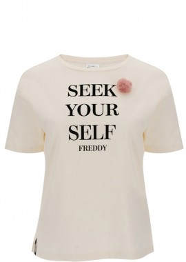 Freddy - Μπλούζα Κοντομάνικη Freddy Short Sleeve F0WSLT4-W66 Γυναικείο