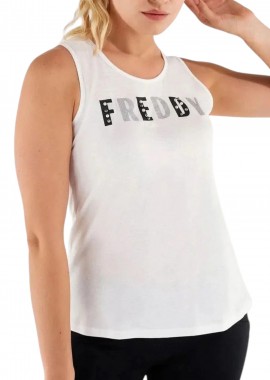 Freddy - Μπλούζα Αμάνικη Freddy Tank S1WTWK2-W Γυναικείο