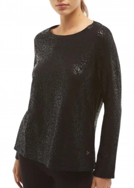 Freddy - Μπλούζα Μακρυμάνικη Freddy Shiny Tonal Animal Print F3WSLS11C-ANI55 Γυναικείο