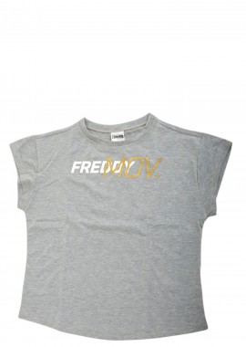 Freddy - Μπλούζα Κοντομάνικη Freddy Logo F1WFTT2M-H55 Γυναικείο
