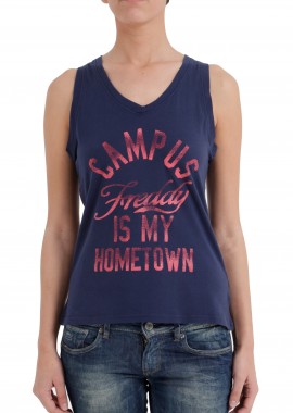 Freddy - Μπλούζα Αμάνικη Freddy . 38208ST10-B18 Γυναικείο