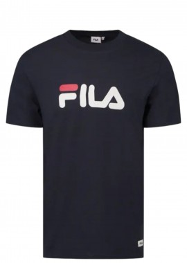 Fila - Μπλούζα Κοντομάνικη Fila Με Τύπωμα Στο Στήθος APCDMS25002-BLKIRIS Ανδρικό
