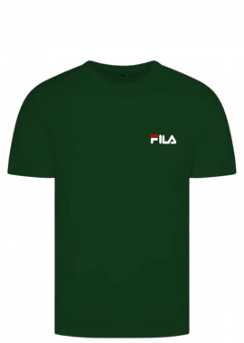 Fila - Μπλούζα Κοντομάνικη Fila Small Logo APCDMS25003-POSYGRN Ανδρικό