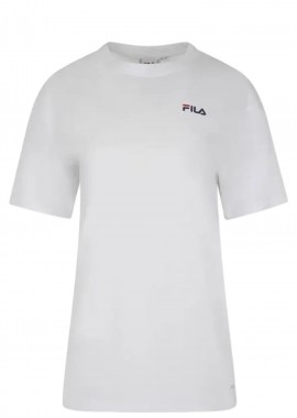 Fila - Μπλούζα Κοντομάνικη Fila With Small Logo APUNWS26033-WHITE Γυναικείο