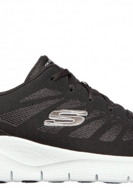 Skechers - Sneaker Skechers Arch Fit Engineered Mesh Lace-Up 232042-BKW-BKW Ανδρικό