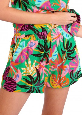 Banana Moon - Σορτς Banana Moon Ookow Palmtropi OOKOW PALMTROPI-KBL47 Γυναικείο
