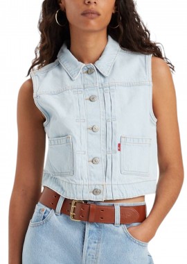 Levi's - Γιλέκο Levi's Utility Denim A75890001-01 Γυναικείο