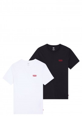 Levi's - Φανελάκι Levi's Crewneck Graphic 2Pack 796810026-26 Ανδρικό
