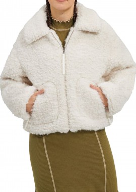 Ugg - Μπουφάν Ugg Maeve Sherpa 1120636-NAT Γυναικείο