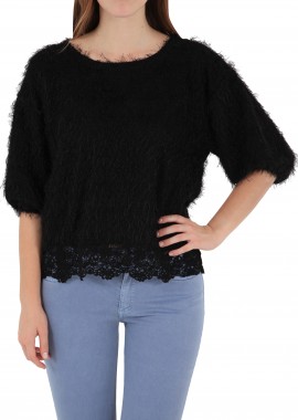 Traffic People - Top Traffic People Frosty frolics FFS9074-BLACK Γυναικείο