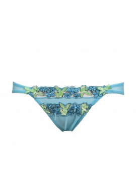 Playboy - Σλιπ Playboy Floral Logo P511A-TURC 26 Γυναικείο