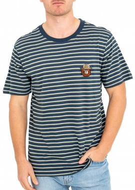 Element - Μπλούζα Κοντομάνικη Element SBXE Stripes ELYKT00137-BSL0 Ανδρικό