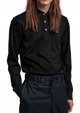 Gant - Μπλούζα Μακρυμάνικη Gant Mercerized Jersey Rugger 2045001-G0005 Ανδρικό