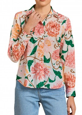Gant - Πουκάμισο Μακρυμάνικο Gant D2. Dahlia Print 4300076-113 Γυναικείο