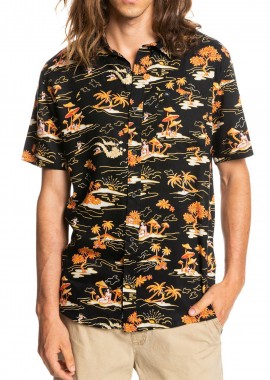 Quiksilver - Πουκάμισο Κοντομάνικο Quiksilver Simple Days EQYWT04318-KVJ6 Ανδρικό