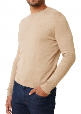 Mexx - Πουλόβερ Mexx Brian Crew Neck AO0946026-02M-Sand Melee Ανδρικό