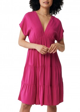 Mexx - Φόρεμα Mexx Flared DF0646033W-Hot Pink Γυναικείο