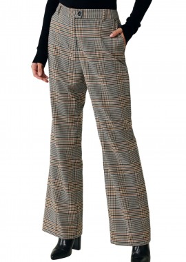 Mexx - Παντελόνι Υφασμάτινο Mexx Slim Flared MF006901043W-MULTICOLOR Γυναικείο