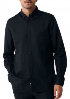Mexx - Πουκάμισο Μακρυμάνικο Mexx Caleb MF007200151M-Black Ανδρικό