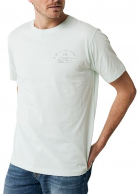 Mexx - Μπλούζα Κοντομάνικη Mexx T-shirt with chest print SS MF007808041M-Mint Green Ανδρικό