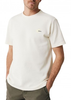 Mexx - Μπλούζα Κοντομάνικη Mexx Structured t-shirt with back print SS MF007809041M-Off White Ανδρικό