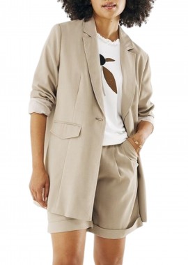 Mexx - Σακάκι Mexx Single button blazer NM0303023W-Sand Γυναικείο