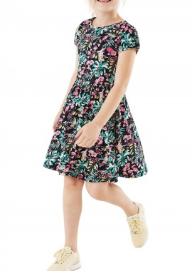 Mexx - Φόρεμα Mexx Floral Print TU0631023G-Navy Κορίτσι