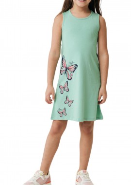 Mexx - Φόρεμα Mexx Jersey A-Line TU0638033GM-Light Green Κορίτσι