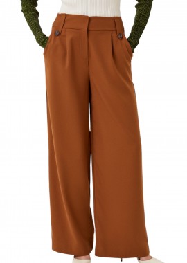 Mexx - Παντελόνι Υφασμάτινο Mexx Sailor Wide TU1320036W-Camel Γυναικείο