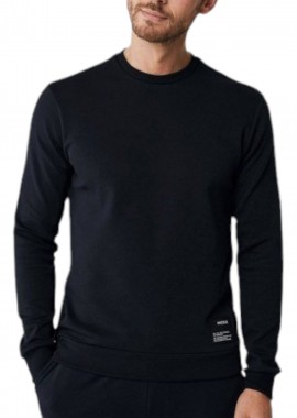 Mexx - Πουλόβερ Mexx Crew Neck With Rib Detail TU1852036M-Black Ανδρικό
