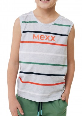 Mexx - Μπλούζα Αμάνικη Mexx Striped TU2019033-01B-Grey Melee Αγόρι