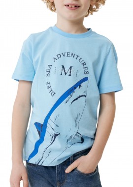 Mexx - Μπλούζα Κοντομάνικη Mexx With Artwork TU2162033B-Light Blue Αγόρι