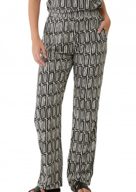 Mexx - Παντελόνι Υφασμάτινο Mexx Straight Leg All Over Print XC1307033W-Multicolor Γυναικείο