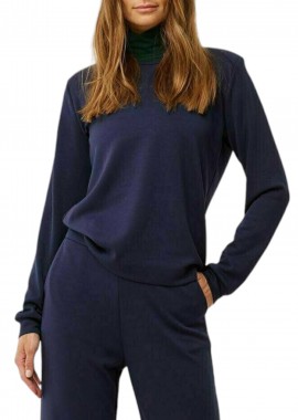 Mexx - Πουλόβερ Mexx Shoulderpad XC1863026W-Navy Γυναικείο