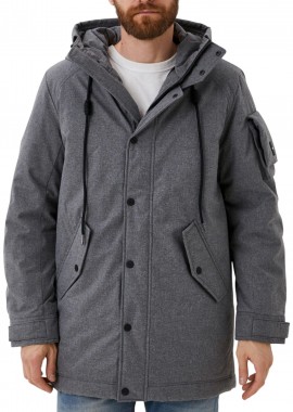 Mexx - Μπουφάν Mexx Hooded YA1145036-01M-GREY MELEE Ανδρικό