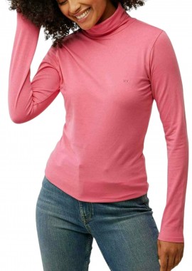 Mexx - Μπλούζα Μακρυμάνικη Mexx Basic Turtle Neck ZN2193026W-Pink Γυναικείο