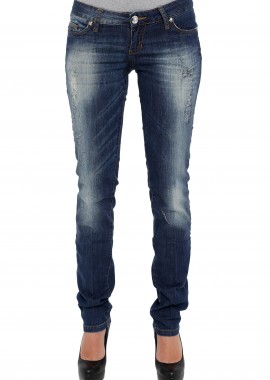 Seven7 - Παντελόνι Jean Seven7 Lindsay S10SS-LINDSAY232DR-M-INDIGO Γυναικείο