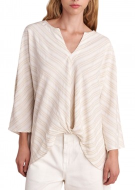 Attrattivo - Top Attrattivo Ασύμμετρο 91047262-OFF WHITE Γυναικείο