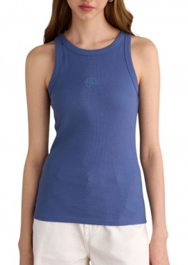 Attrattivo - Μπλούζα Αμάνικη Attrattivo Με Logo 9921303C-LIGHT BLUE Γυναικείο