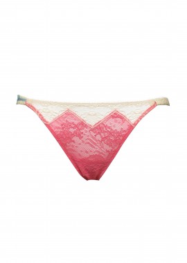Christian Lacroix - Σλιπ Christian Lacroix Floral Δαντέλα 244N DENTS-PINK Γυναικείο