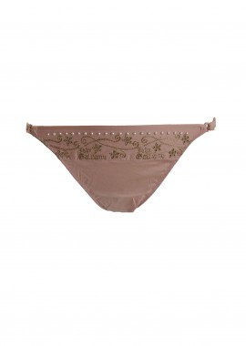John Galliano - Σλιπ John Galliano Floral Λεπτομέρειες 224G-PINK Γυναικείο
