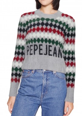 Pepe Jeans - Πουλόβερ Pepe Jeans E1 Baylor PL701882-0AA-MULTI Γυναικείο