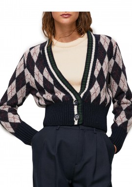 Pepe Jeans - Ζακέτα Pepe Jeans Brynlie πλεκτό PL701919-0AA-MULTI Γυναικείο