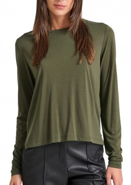 Funky Buddha - Μπλούζα Μακρυμάνικη Funky Buddha Γυναικεία Μπλούζα Μακρύ Μανίκι FBL010-108-07-KHAKI Γυναικείο