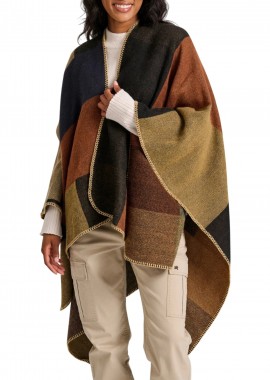 Funky Buddha - Ζακέτα Funky Buddha Poncho FBL010-129-10-CAMEL Γυναικείο